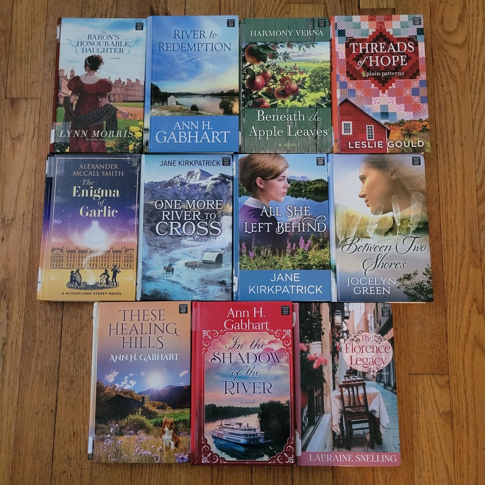 Center Point Large Print Christian Fiction 11 Books Romance Love Stories Gift